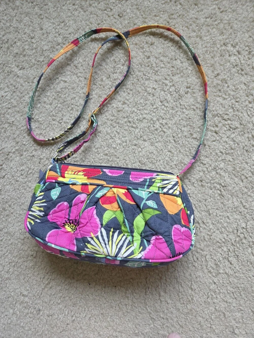 Vera Bradley Frannie crossbody Jazzy blooms